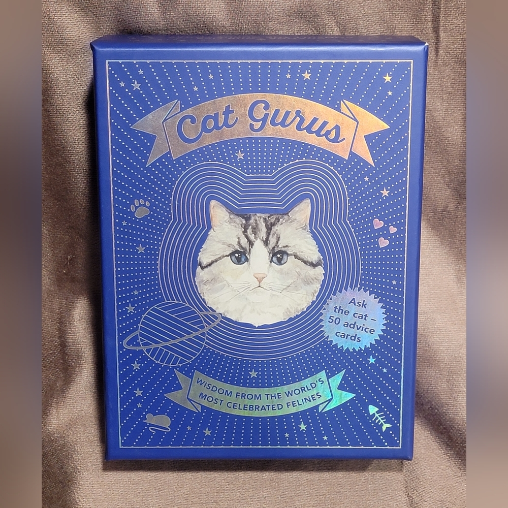 Cat Gurus Card Set (50 Advice Cards)